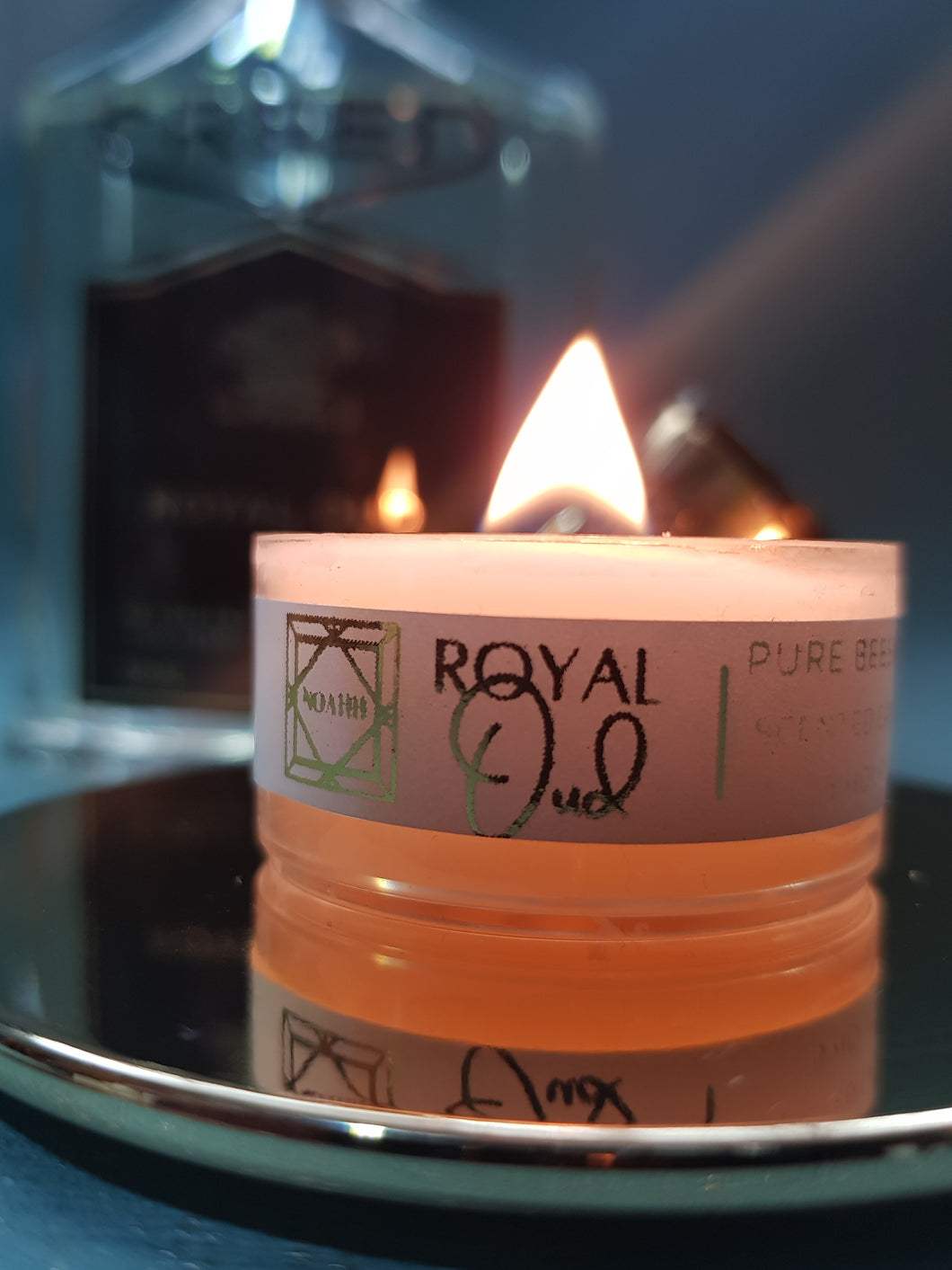 Royal Oud Scented Tea Light Candle - Pack of 6
